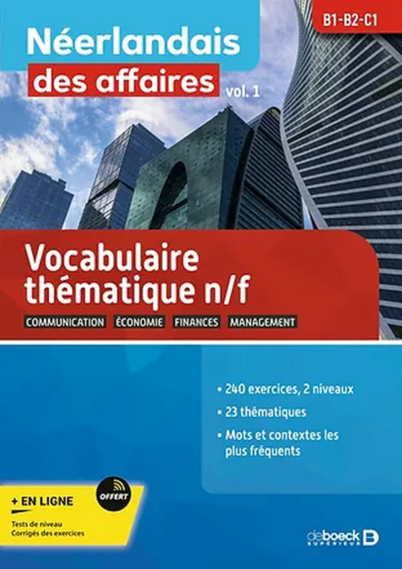 Néerlandais des affaires - volume 1