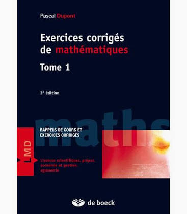 Exercices de mathématiques ( Tome 1 / 3e édition)