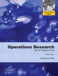 Operations research ( 9e edition)
