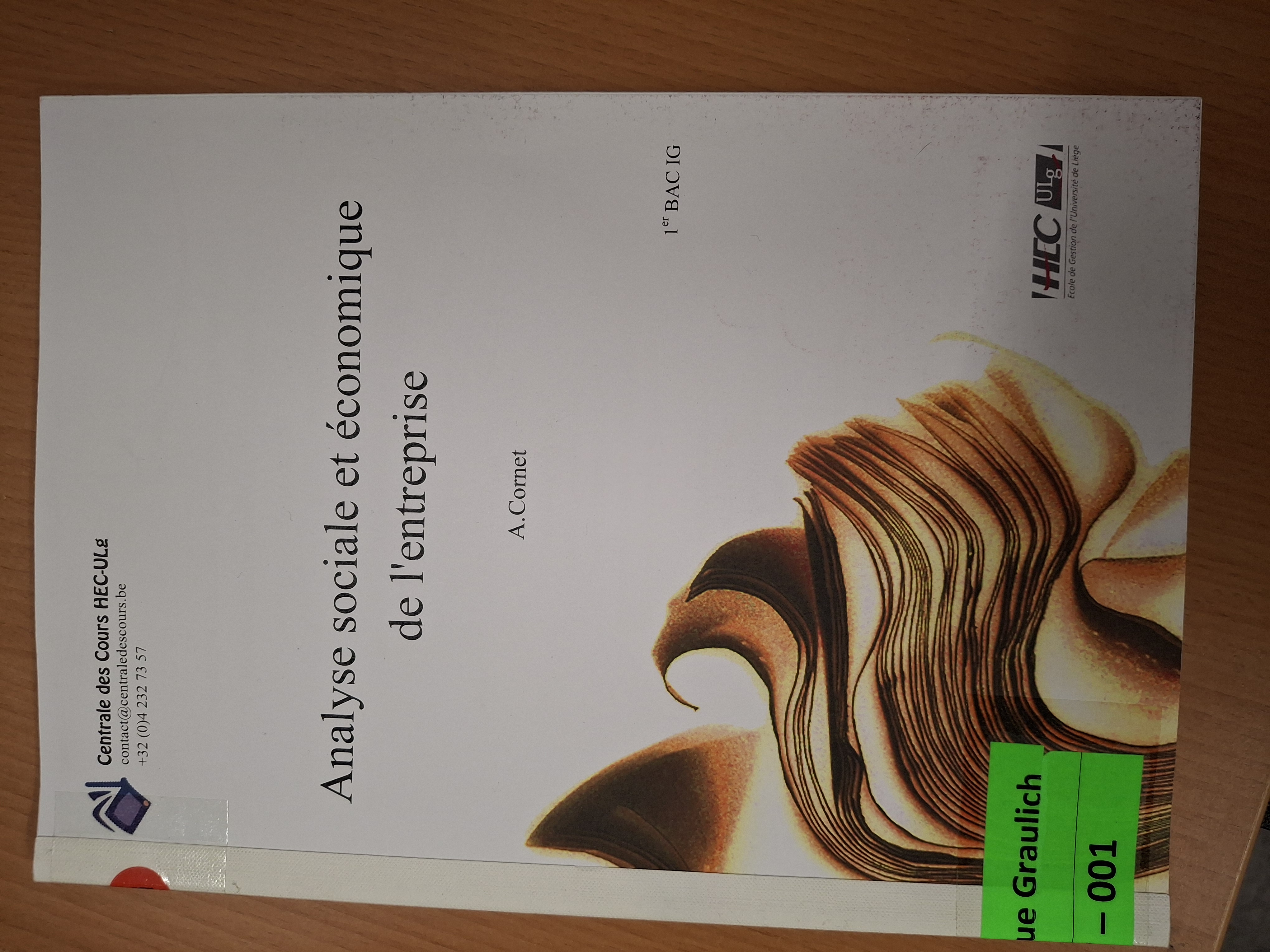 Analyse sociale et économique de l'entreprise
