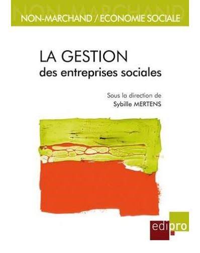 La gestion des entreprises sociales
