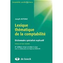 Lexique thématique de la comptabilité