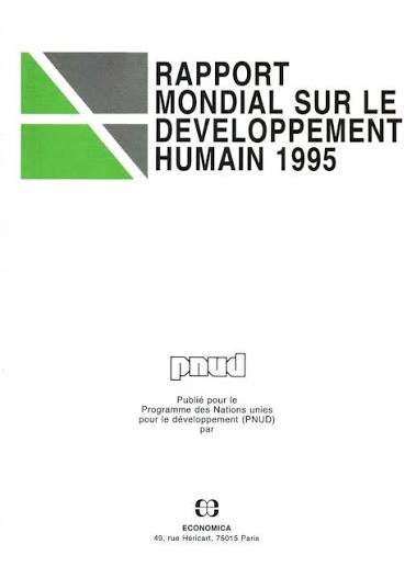 Rapport mondial sur le développement humain 1995
