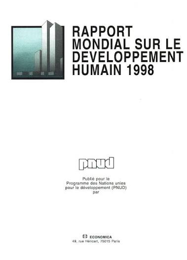 Rapport mondial sur le développement humain 1998