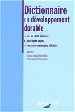 Dictionnaire du développement durable