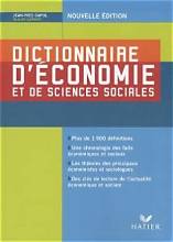 Dictionnaire d'économie et de sciences sociales
