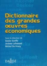 Dictionnaire des grandes œuvres économiques