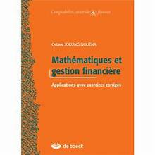 Mathématiques et gestion financière